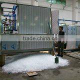 Frozen Food Plate Ice Machine With PLC Controller