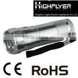 Special Design Argentine 9 LED Aluminum Flashlight LFL215-Q9 thumbnail-1