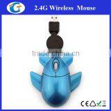 Wired Usb Optical Plane Shaped Mouse With Retractable Cable thumbnail-6