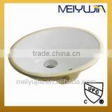 UPC Hot Product Sanitary Ware Ceramic Wash Sink Wash Basin Under Mount Basin