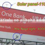 LED Solar Billboard/ad Light.waterproof .superbright