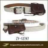 2014 Fashion Genuine Leather Money Belt,high Quality Money Belt