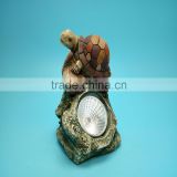 garden decoration craft Turtoise solar light with animal statue