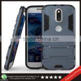 Samco High Quality Shockproof Heavy Duty Case for Moto G4 Plus With Foldable Kickstand