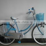26"bike, 1speed, blue color