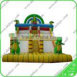 Tropical Theme Dual Lane Slip n Slide for Commercial Use