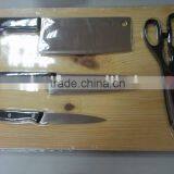 Knife Set -5Pcs With Wooden Cutting Board