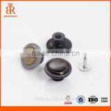 Fashion Man Clothing Zamak Button Silver Jeans Button Name Clothes Button