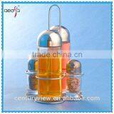 Olive Oil and Vinegar Bottle Oil Dispenser Bottle Glass Condiment Set