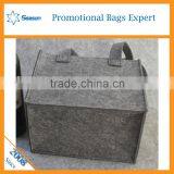 China Factory Direct Selling Portable Felt Wine Bag for 6 Bottles Supplier's Choice thumbnail-3