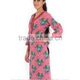 New Designed Indian Cotton Kurtis / Ladies Kurti, Sareers, Lehangas / Jaipuri Sanganeri Hand Block Printed Tunic