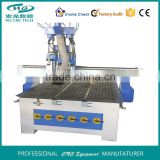 Advertising industry hot sale HG-1325AH3 Shift Spindle Wood cnc router with Positioning pile