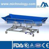 SKB038-3 Stainless Steel Hospital Patient Trolley thumbnail-3