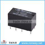 Ronway Factory High Quality Mini 4078 8pin Socket 24VDC Power Pcb Relay