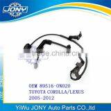 Autoparts Front Wheel ABS Sensor Left for TOYOTA COROLLA/LEXUS 2O05-2012 OEM 89516-ON020