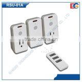 USA Plug Wireless Remote Control Socket