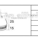 Stainless Steel Fitting End-cap Cover Flange Wall Bracket Elbow thumbnail-2