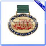 Promotional Custom Shaped Zinc Alloy Enamel Medal