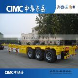 CIMC Chassis Container Transport Skeleton Semi Trailer Sale BANGLADESH