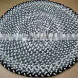 High Quality 100% Cotton Round Braided Rug With Water Proof thumbnail-6