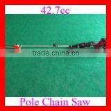 Long pole gasoline chainsaw