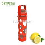 2016 New Glass Water Bottle/galss Tumbler/drink Bottle Silicone Rubber thumbnail-2