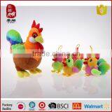 Manufacturer Colorful Plush Chook Keychain for Promotion thumbnail-4
