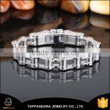 Fashion Chain Bracelet Hot Sale For Woman Supplier High Quality Stainless Steel Bicycle Chain Bracelet thumbnail-1