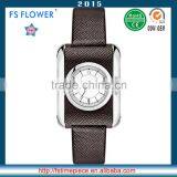 FS FLOWER - SWF059 Leather-Wrapped Watches Case Beautiful Novelty Fashion Ladies Wrist Watch thumbnail-4