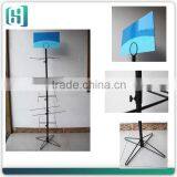 Iron Wire Supermarket Shelf Accessories Swivel Display Rack HSX-S0202