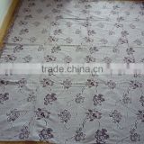 thread cotton blanket/recycle carpet/soft touch bedspread