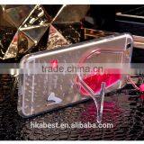 3D Liquid Wine Glass With Stand Phone Case for Iphone thumbnail-5