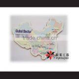 Map Design Fridge Magnets With Epoxy/paper/pvc Materials thumbnail-1