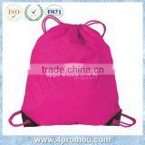 Tropical Pink Basic Cinch Pack Drawstring Bag Backpack