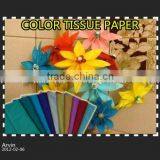 COLOR TISSUE PAPER FOR WRAPPING TISSUE