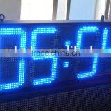 Sinoela Outdoor Waterproof Wireless 5inch Red Indoor Led Clock Display Led Time Temperature Sign Time and Temperature Led Displa thumbnail-1