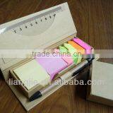 Recycle Arrow Sticky Note in Kraft Paper Case