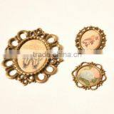 Vintage Metal Frame Sticker, Epoxy Sticker, 3D Scrapbook Sticker thumbnail-1