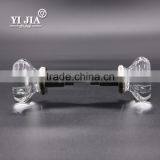 Galvanized Clear Brushed Nickel Zinc Crystal Door Knobs