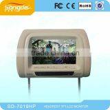 7inch/9inch Car Headrest Monitor With USB/SD Card and IR Transmitter Function thumbnail-1