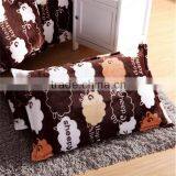 Fantasy Warm Thickened Active Dyeing Four Piece Cashmere Flannel Bedding Sets thumbnail-3