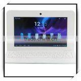 1024*600 VIA8880 Dual Core 512M 4G 10 Inch Laptop Notebook White Shell White Keyboard