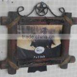 Vintage Picture Frame Metal Handmade Wrought Iron Craft Gifts Home Decor Funny Photo Frame thumbnail-1