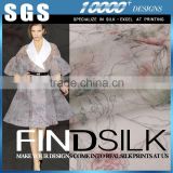 Hellosilk latest generation striped silk taffeta fabric