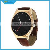 MTK2501 R11 smart watch round watch with heart rate for IOS and for android