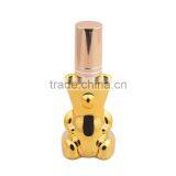 Mini Bear Shaped UV Gel Colored Empty Glass Spray Bottle With Aluminum Atomizer for Cosmetic Perfume Packaging thumbnail-2
