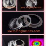 Led Street Light 150*80 Degree Led Optical Glass Lenses 56mm for Bridgelux thumbnail-1