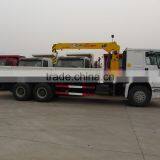 China New 10 Wheels Truck 8T Mounted Crane thumbnail-4
