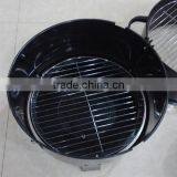 Black Steel 3-in-1 BBQ Smoker thumbnail-6