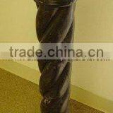 NEW BLACK AND GOLD MARBLE PEDESTALS thumbnail-3